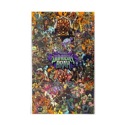 Garage Spiele Brettspiele Dungeon Braha (Kickstarter All-In Beitrag) Box VG+/NM