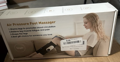 #ad Air Pressure Foot Massager model: LM02 Warms Legs to promote Blood Circulation $17.00