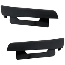 Set of 2 Bumper Face Bar Ends Extensions Front Driver & Passenger Side Pair
