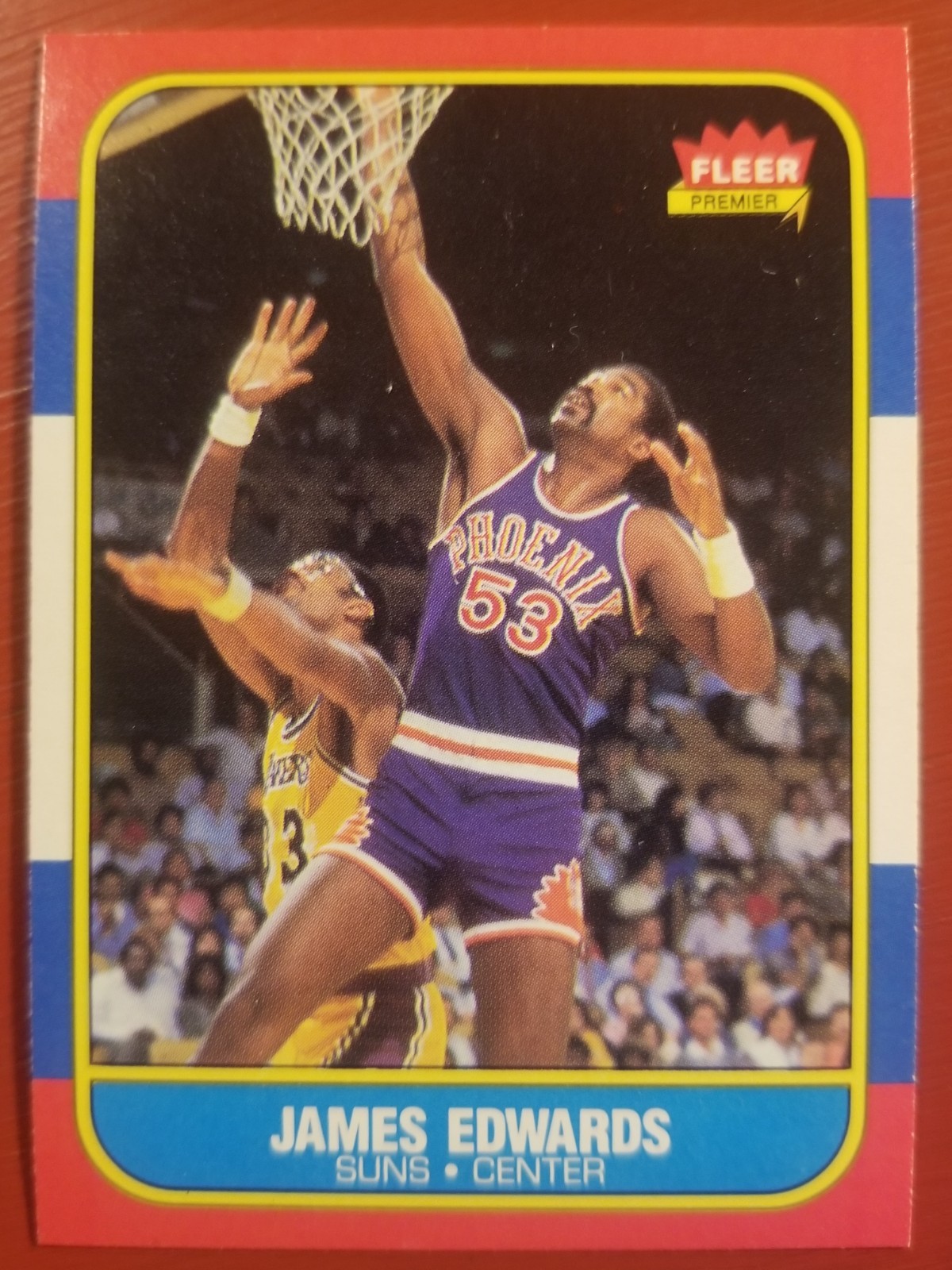 1986-87 Fleer Basketball - James Edwards #29 NM-MT