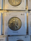 1945-D AU Walking Liberty Half Dollar