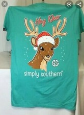 NEW Simply Southern Preppy hey deer Small christmas