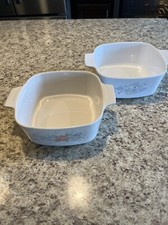 Corning Ware 2 Pieces 6 1/2 By 6 1/2