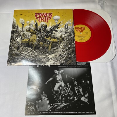 Power Trip - Opening Fire: 2008-2014 - 1LP RED Color Vinyl - Great Condition