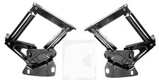 New 1965-1966 Mustang Fairlane Falcon Comet Hood Hinges Pair Both Left Right