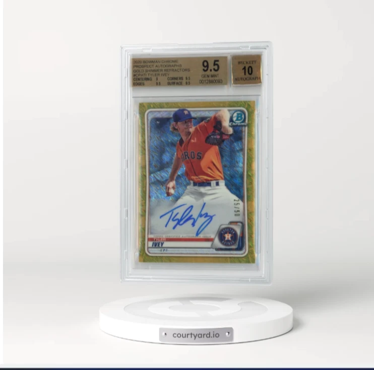 NFT Vaulted Graded Lot – Lonzo, Stidham, Collins, Ivey (Redeemable) - Image 4 of 4