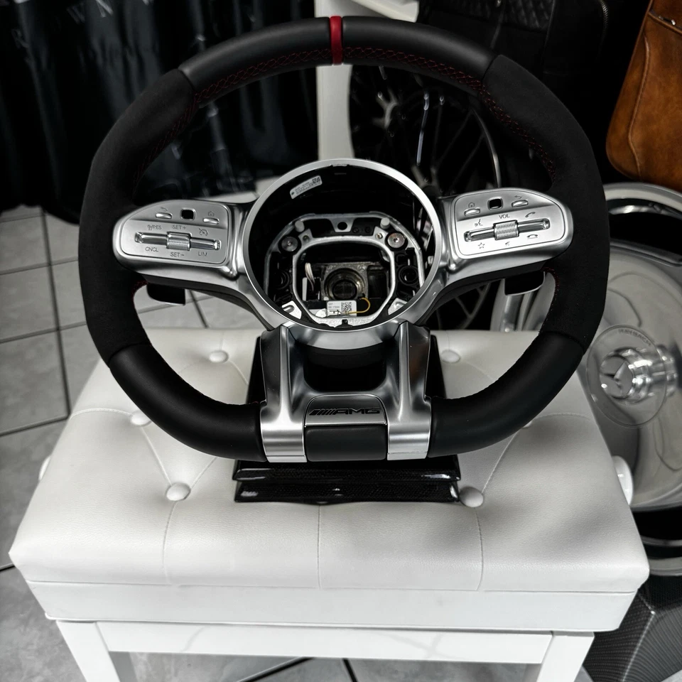 OEM Mercedes Amg Performance Lenkrad E63 G63 C63 Gle63 A35 A45 Cla45 C43 E53 - Bild 4 von 4