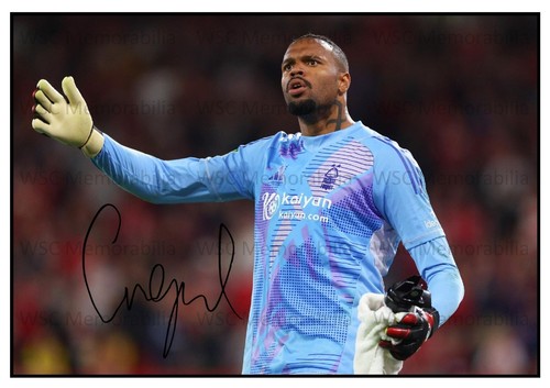 11357. Carlos Miguel Signed Pictures A4 Prints Nottingham Forest Palmeiras etc.