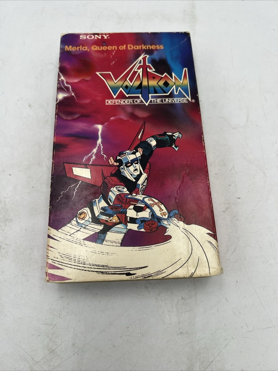 Voltron Defender of the Universe Merla Queen of Darkness 1984 Sony VHS