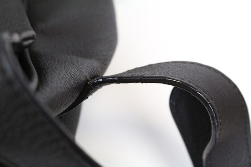 SUITSUPPLY Men Backpack OS Grey Brown Leather Details Adjustable Straps Office - Picture 16 of 17