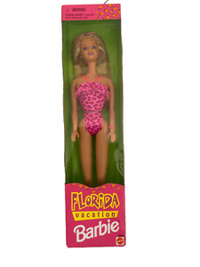 Vintage Florida Vacation Barbie 1998 Doll 20535 - New in Box