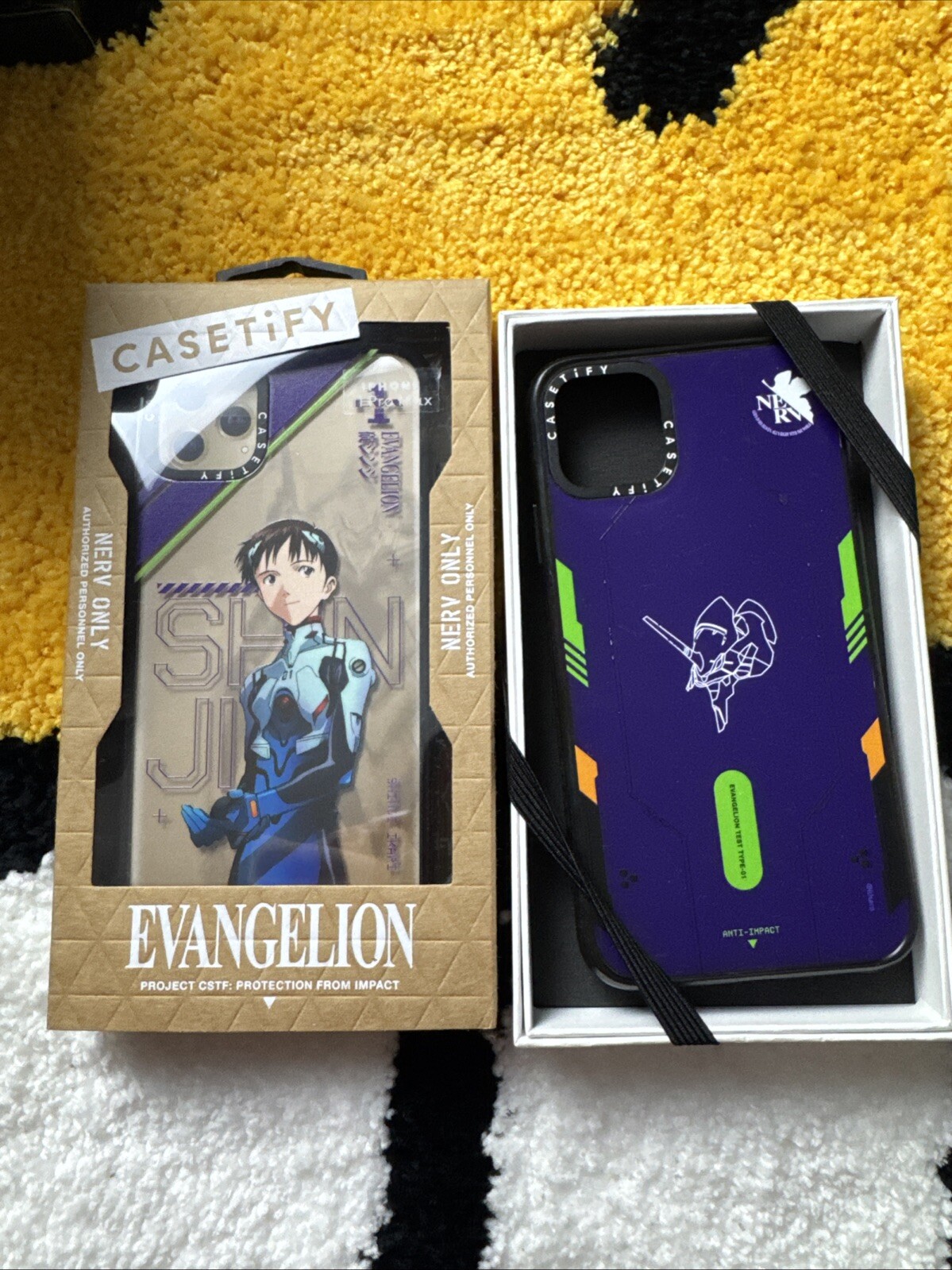 CASETiFY x Evangelion Shinji Ikari iPhone 11 Pro Max Ultra Impact Case-image