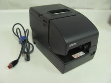Epson M255A TM-H2000 Receipt Point of Sale Thermal Printer Check Reader
