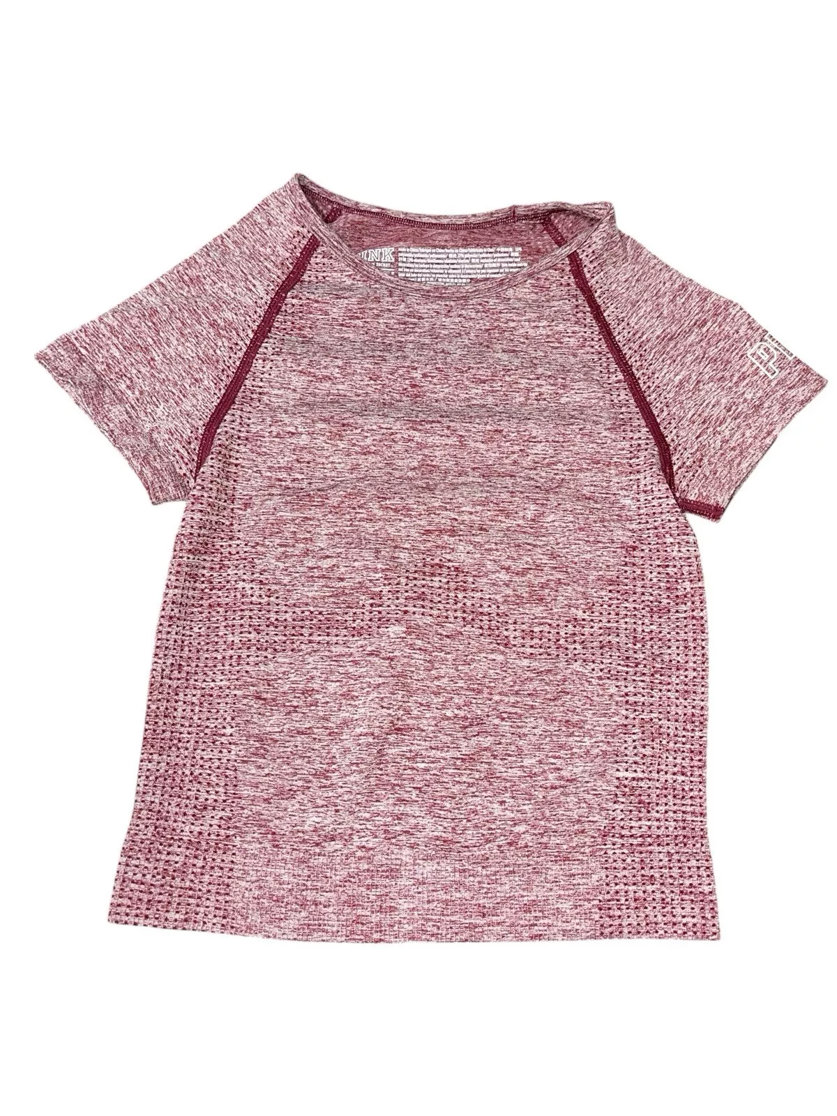 victoria-secret-vs crop athletic seamless workout shirt