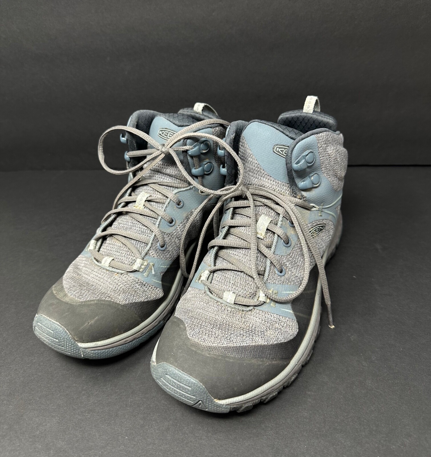 Keen Stivali Donna 6.5 Terradora Mid Impermeabili Escursionismo 1019875 Grigio e Blu