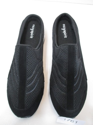 Easy Spirit Scarpe Donna 9,5 N N N Nero Viaggio Tempo Slip On Zoccoli Muli Stretti - Foto 10 di 11