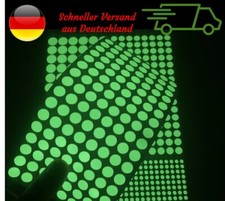 128 runde Aufkleber die im Dunkeln leuchten Fluoreszenz