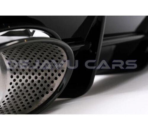 Diffusore look RS6 attacco posteriore grembiule posteriore per Audi A6 C7.5 Facelift S line & S6 - Foto 20 di 21