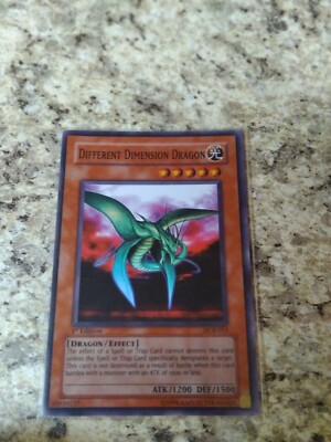 1st Edition DCR-015 Different Dimension Dragon Great Condition!