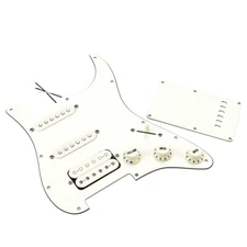 Loaded Prewired Pickguard SSH Pickup Back Plate 500K Pots 5 Way Switch for Strat