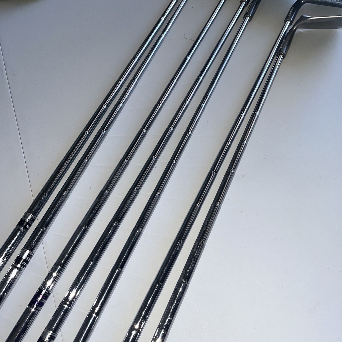 Z-Model Pro Pride Black Dot Iron Set 3-6 8,9, S Stiff Steel Shafts