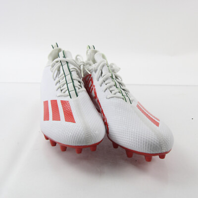 Miami Hurricanes adidas Football Cleat Men's White/Orange New