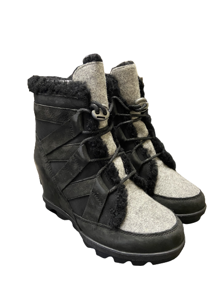 boots sorel joan of arctic wedge ii cozy