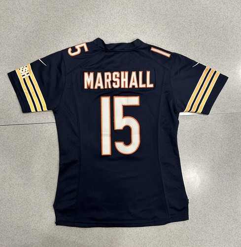 Chicago Bears Brandon Marshall Nike On Field Sewn NFL Jersey Women’s Size Small - Picture 7 of 8