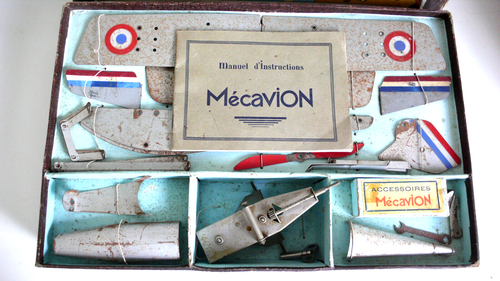 MÉCAVION JEUX SCIENTIFIQUES CONSTRUCTIONS AÉRONAUTIQUES AVEC MOTEUR ÉTAT DE JEU - Picture 3 of 13