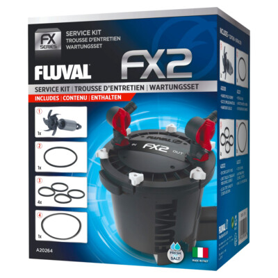 Fluval FX2 Service Kit für Außenfilter - Ersatzteile und Pflegezubehör