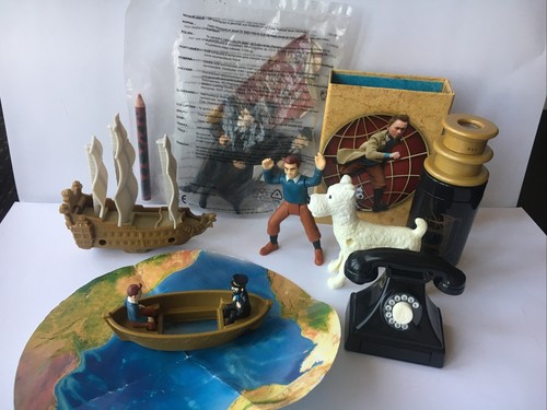 Mcdonalds Happy Meal Toys The Adventure Of Tintin The Secret Of The 2011 Bundle - Bild 2 von 11