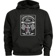 Ford Mustang Hoodie Hooded Sweatshirt Mens Mustang Pony Ford Racing