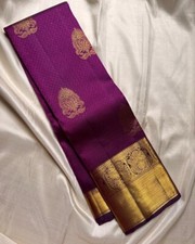 Designer Sari Bollywood Bridal Silk Saree Blouse South Indian Party Wear Saree