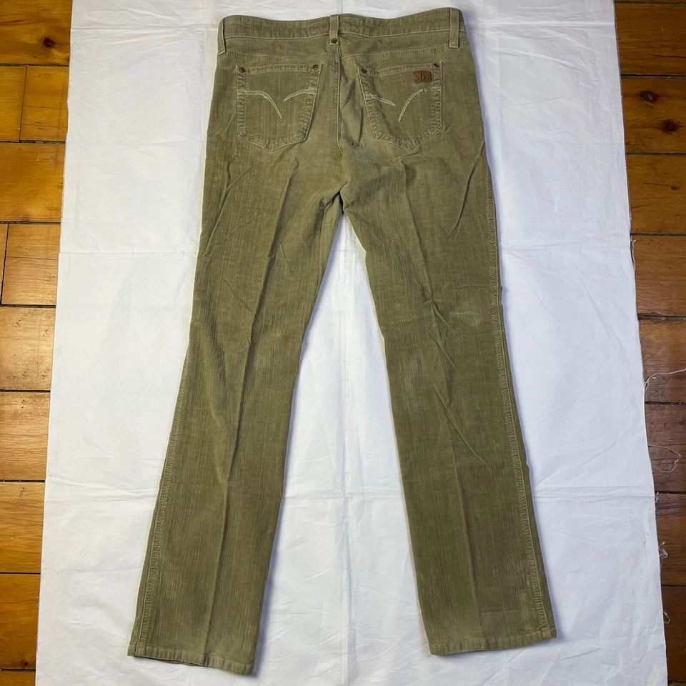 Joe's Jeans Corduroy Pants Womens 30W Solid Tan Cotton Blend 34x29 - Image 2 of 4