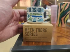 Starbucks ALASKA Been There 2oz Ornament Mug **DISCONTINUED** **FREE SHIPPING**
