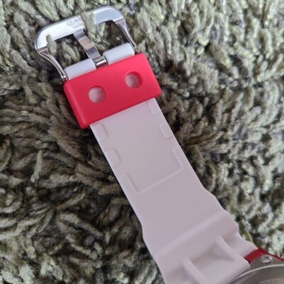 CASIO G-SHOCK x A BATHING APE White Red Limited BAPE DW-5750E Used