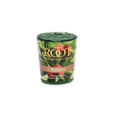 Root 20-Hour Votive Candles, Bayberry - Set of 6 (1569)