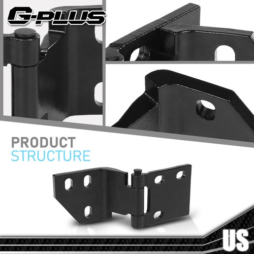 4 Piece Door Hinge Set Fit For 1967-1972 Chevy Gmc Pickup Blazer Jimmy Suburban - Picture 7 of 12