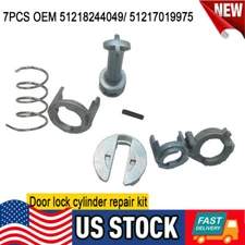 Door Lock Cylinder Barrel Repair Kit For BMW E46 323i 325i 328i 330i M3 1998-06