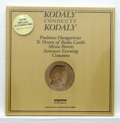 KODALY dir. KODALY orchestral works HUNGAROTON 3xLPs box STILL