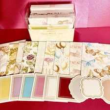 Anna Griffin Treasury Cards & Layers & Envelopes 9 CARD SET + Recollection Minis