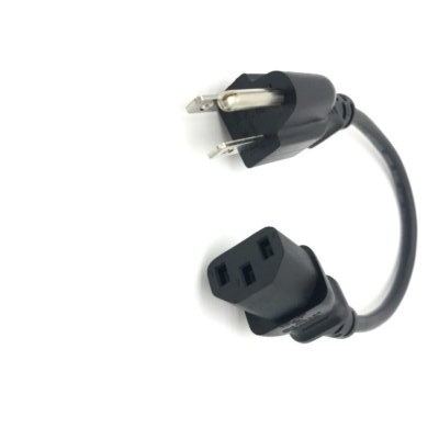 1ft Power Cable for DELL U2410 U3014 U2413 U2414H U2415 U2417H U2417HA MONITOR