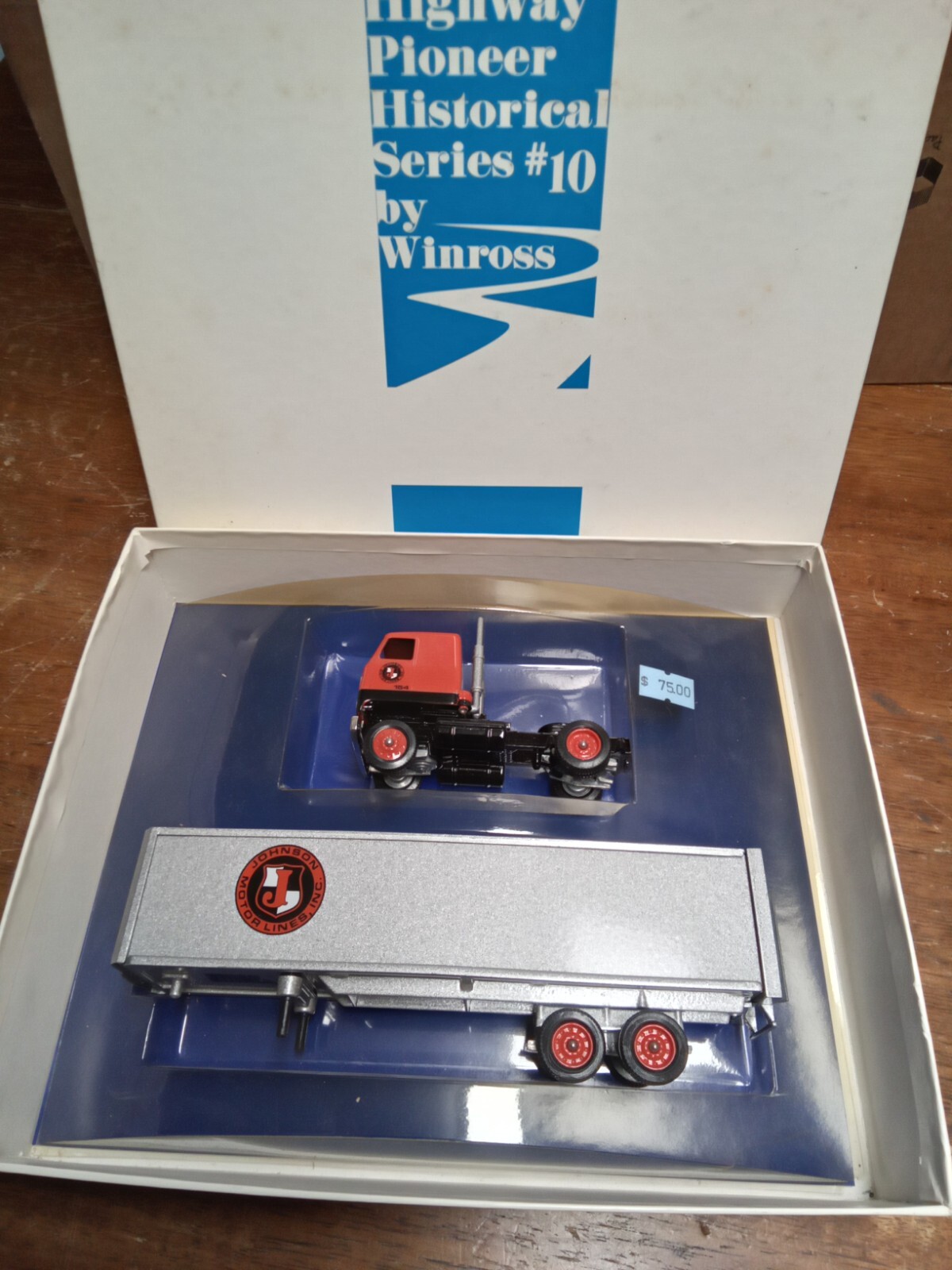 Winross Die Cast Tractor Trailer Highway Pioneer Series Johnson Motor Lines eBay