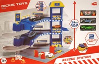 Parkgarage Dickie Toys Sos Rescue Station Polizei Auto DG280920 / 203718000