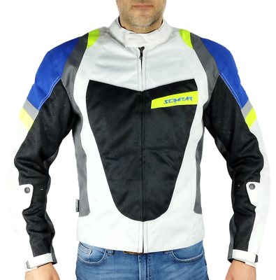 Giacca giubbotto da per moto estivo leggero traforato ventilato