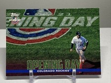 2022 Topps Opening Day Colorado Rockies Opening Day insert #OD-6