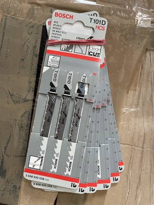 Bosch Professional 2608630558 3 Stichsägeblätter T 101 D, 6 Pack, I02578