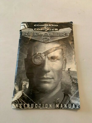 2000 Command & Conquer Red Alert 2 EA Games Game Manual