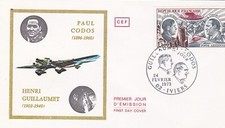 FRANCE 1973 FDC GUILLAUMET CODOS YT PA48