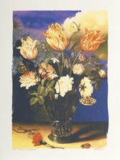 Michael Knigin, Flowers After Bruegel III, Archival Pigment Print, signed, numbe